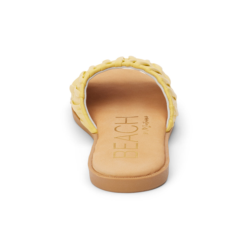 Viva slide sandal Yellow | Matisse Footwear