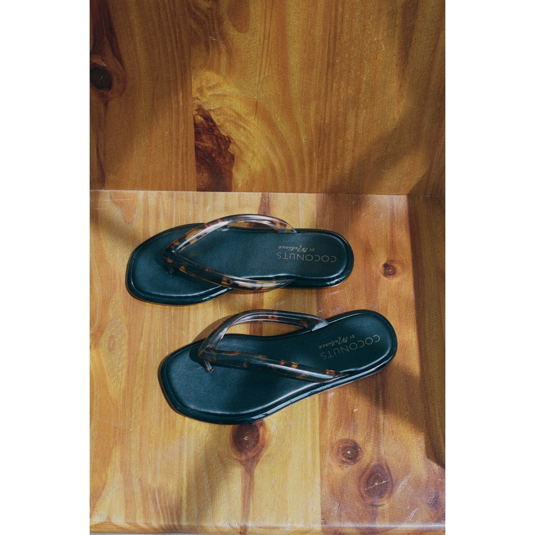 Mermaid flip flop sandal Tortoise | Matisse Footwear