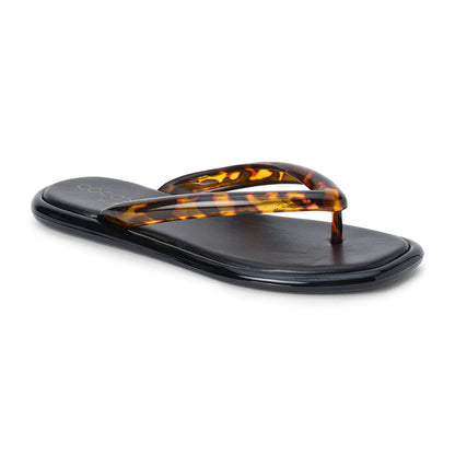 Mermaid flip flop sandal Tortoise | Matisse Footwear