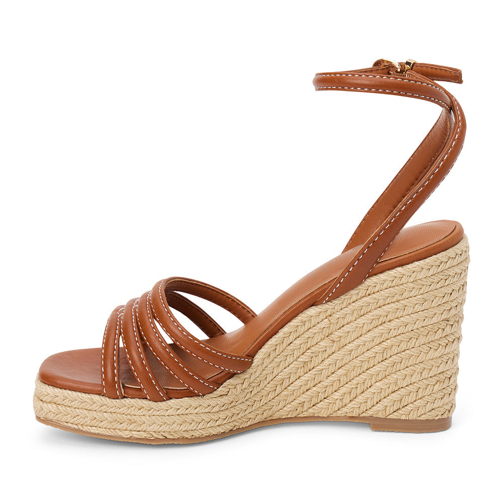 Sunnie wedge sandal Cognac | Matisse Footwear