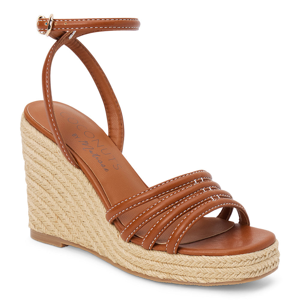 Sunnie wedge sandal Cognac | Matisse Footwear