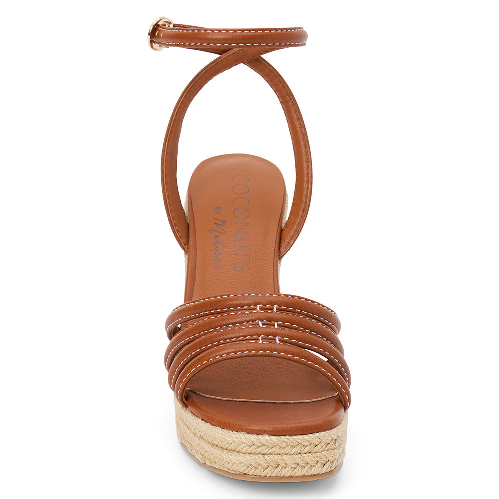 Sunnie wedge sandal Cognac | Matisse Footwear