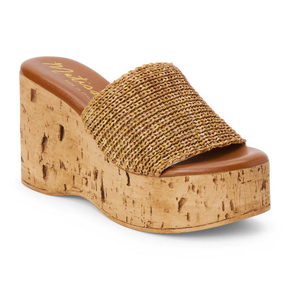 Atlantic platform sandal Tan | Matisse Footwear