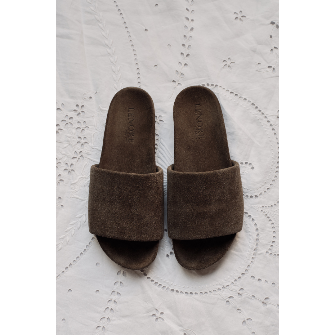 Rosalind slide sandal Moss | Matisse Footwear