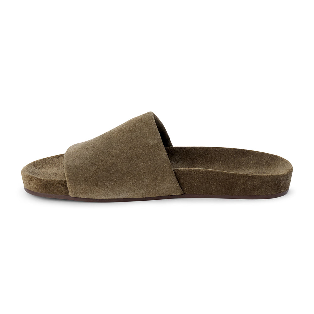 Rosalind slide sandal Moss | Matisse Footwear