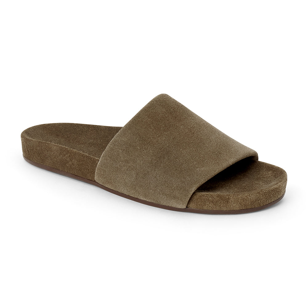 Rosalind slide sandal Moss | Matisse Footwear