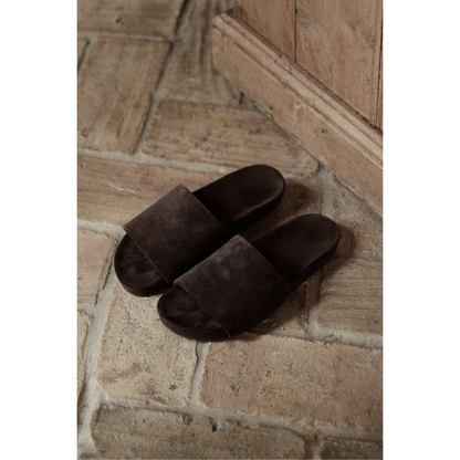 Rosalind slide sandal Espresso | Matisse Footwear