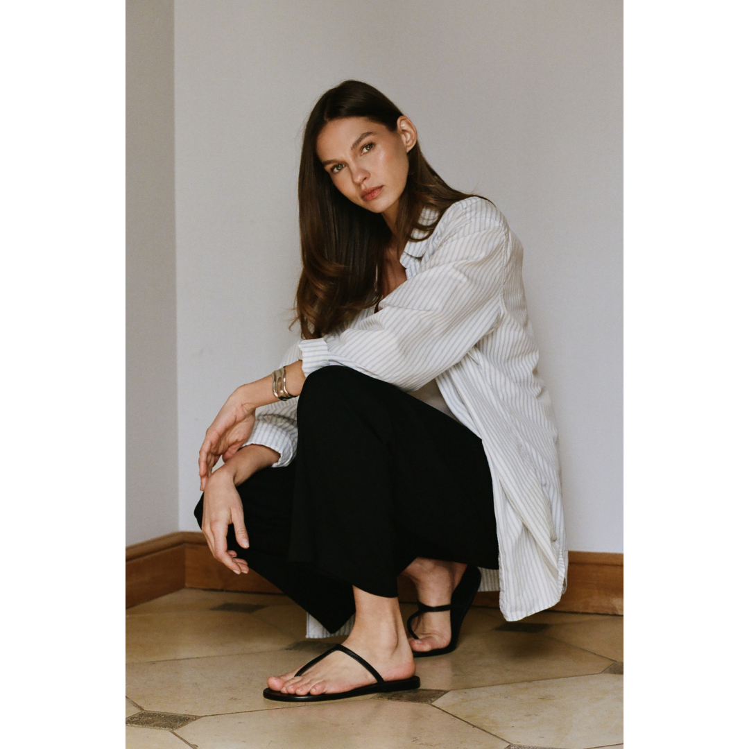 Isabella tstrap sandal Black | Matisse Footwear