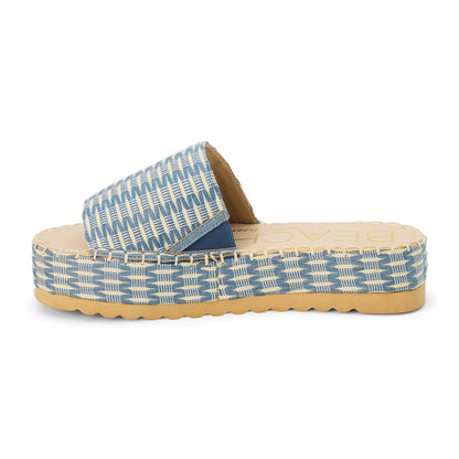 Del mar platform sandal Indigo Multi | Matisse Footwear