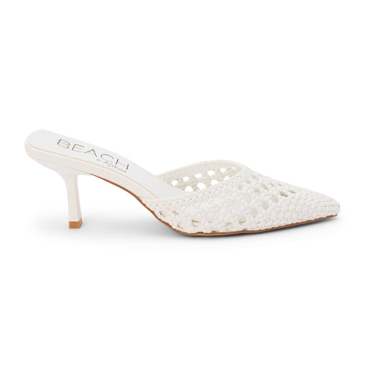 Tia heeled mule White | Matisse Footwear