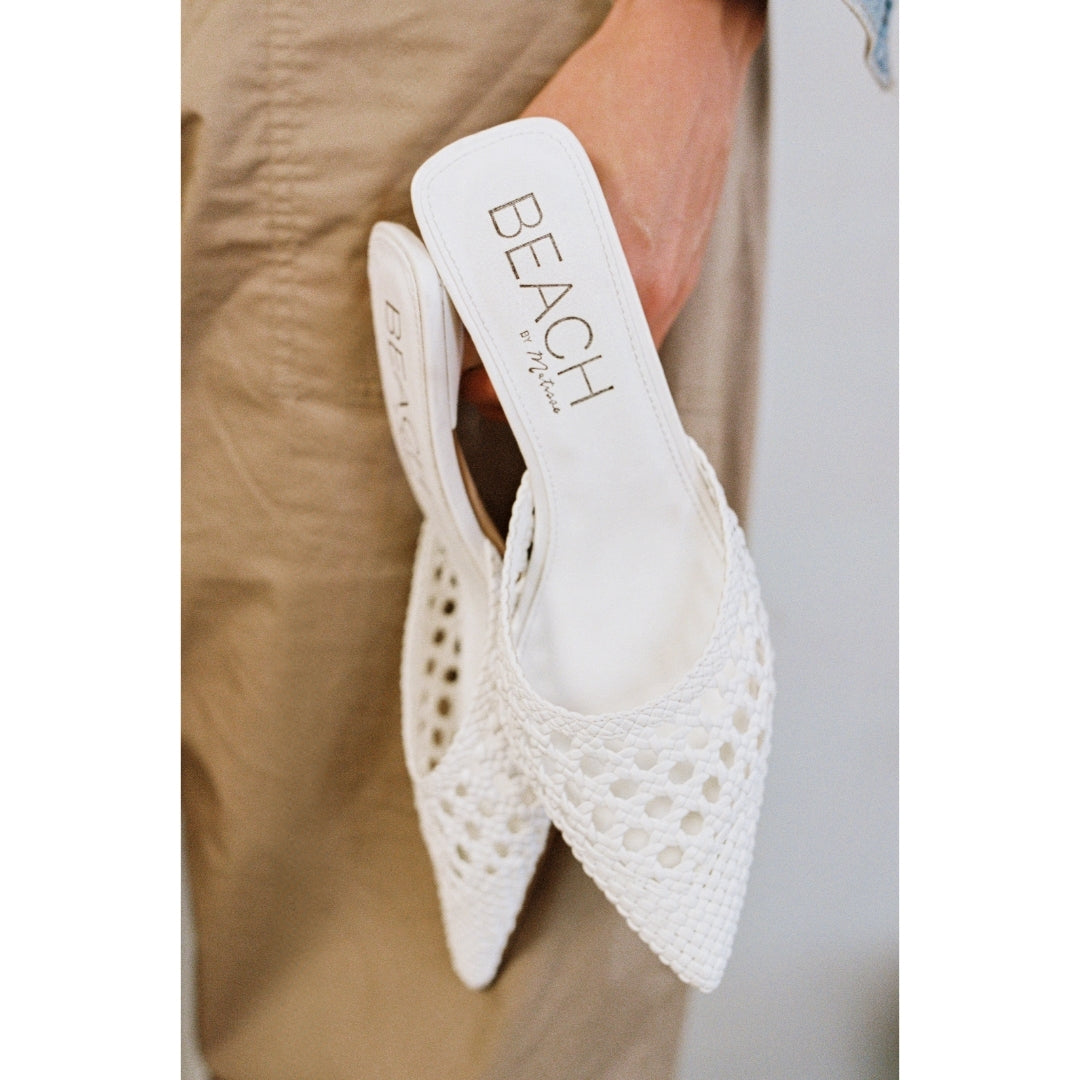 Tia heeled mule White | Matisse Footwear