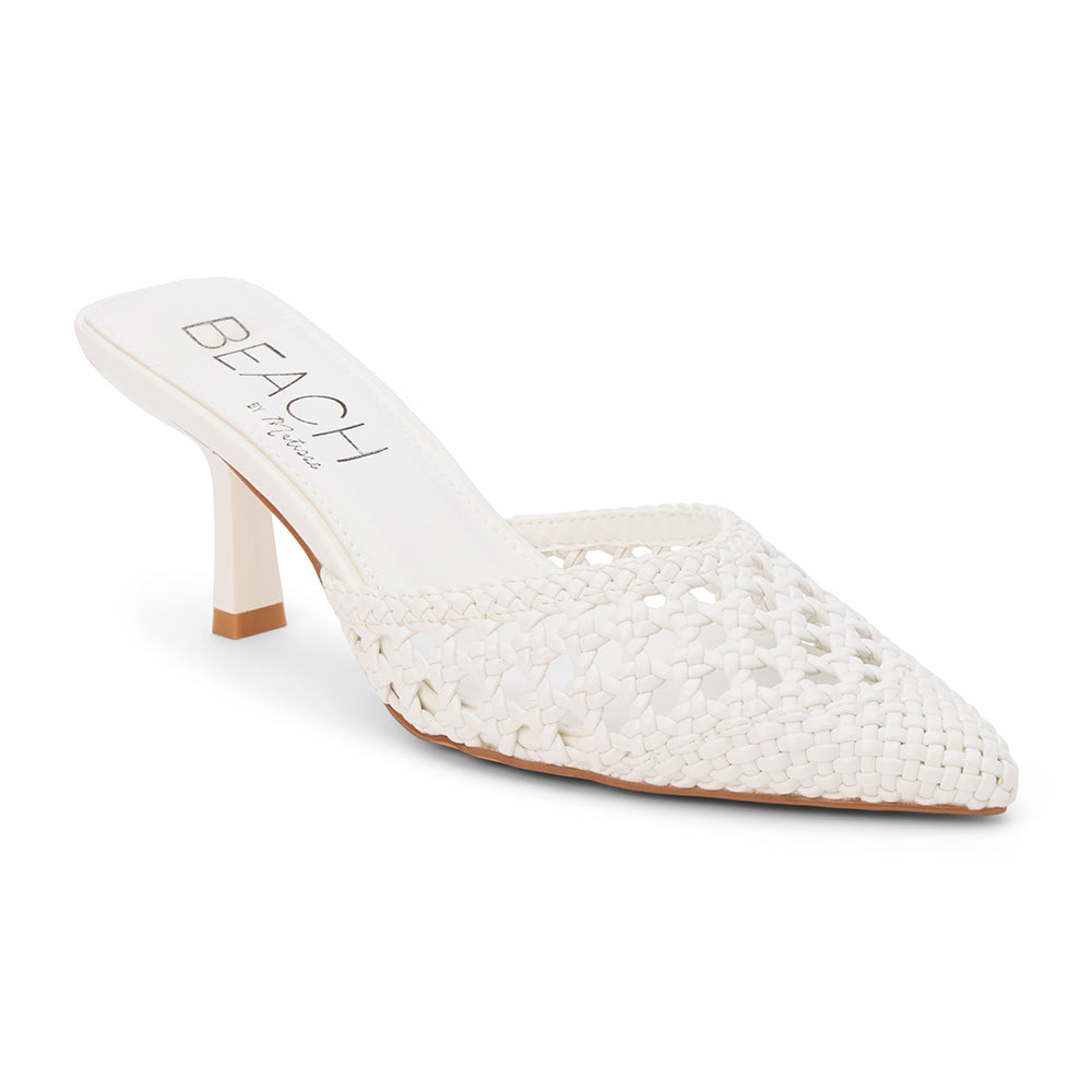 Tia heeled mule White | Matisse Footwear