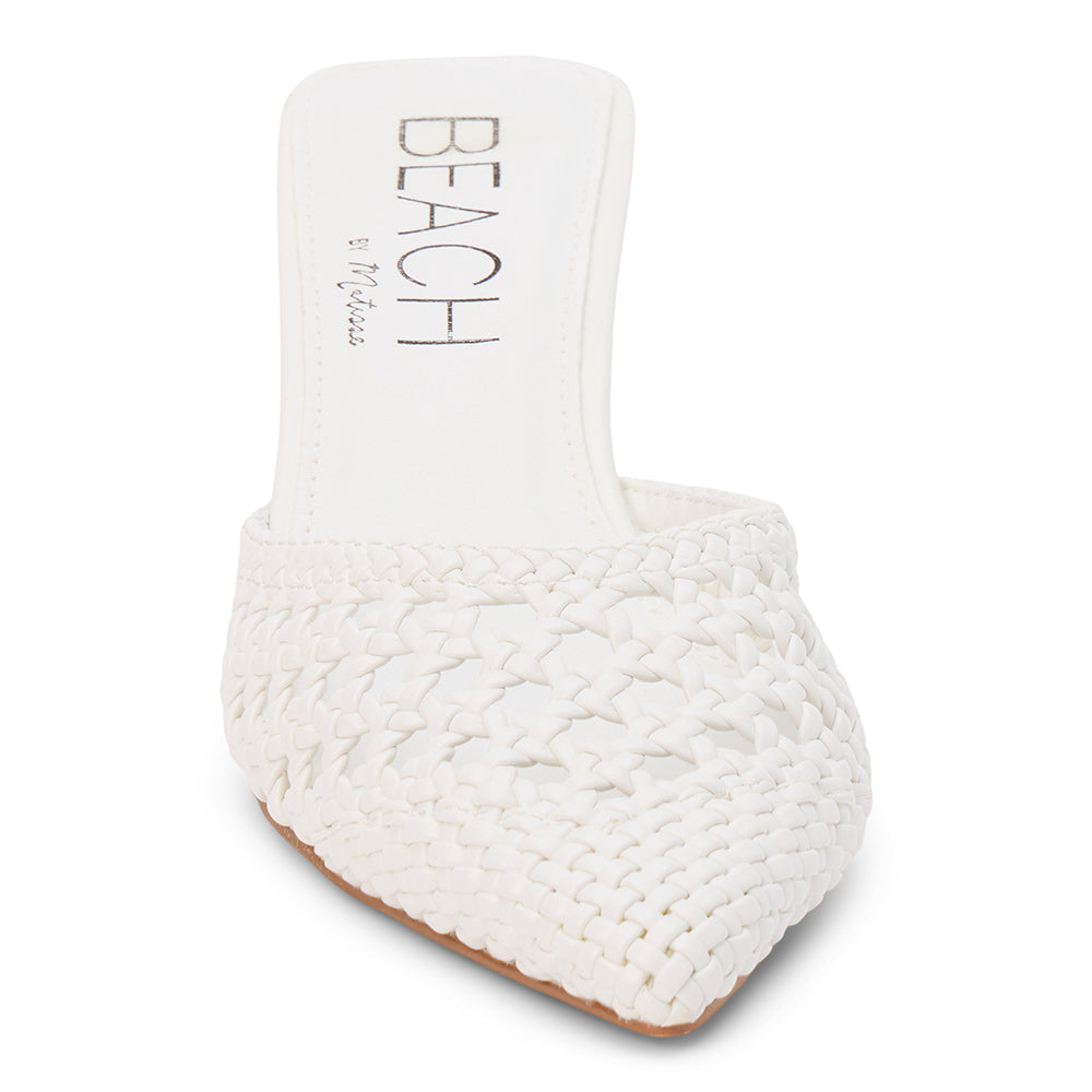 Tia heeled mule White | Matisse Footwear