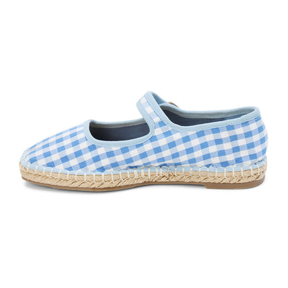 Meg mary jane flat Blue Gingham | Matisse Footwear