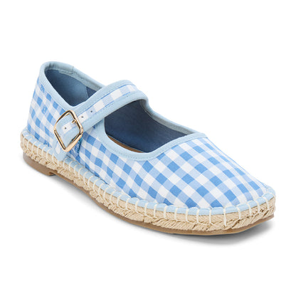 Meg mary jane flat Blue Gingham | Matisse Footwear