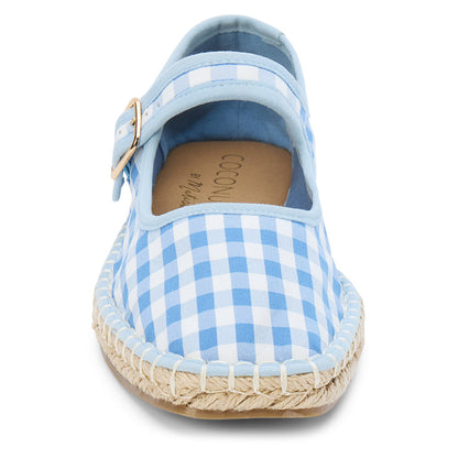 Meg mary jane flat Blue Gingham | Matisse Footwear