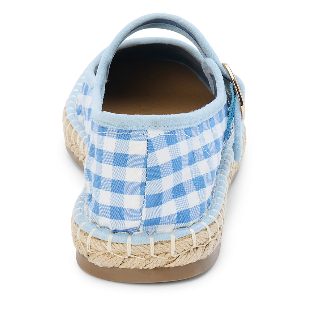 Meg mary jane flat Blue Gingham | Matisse Footwear