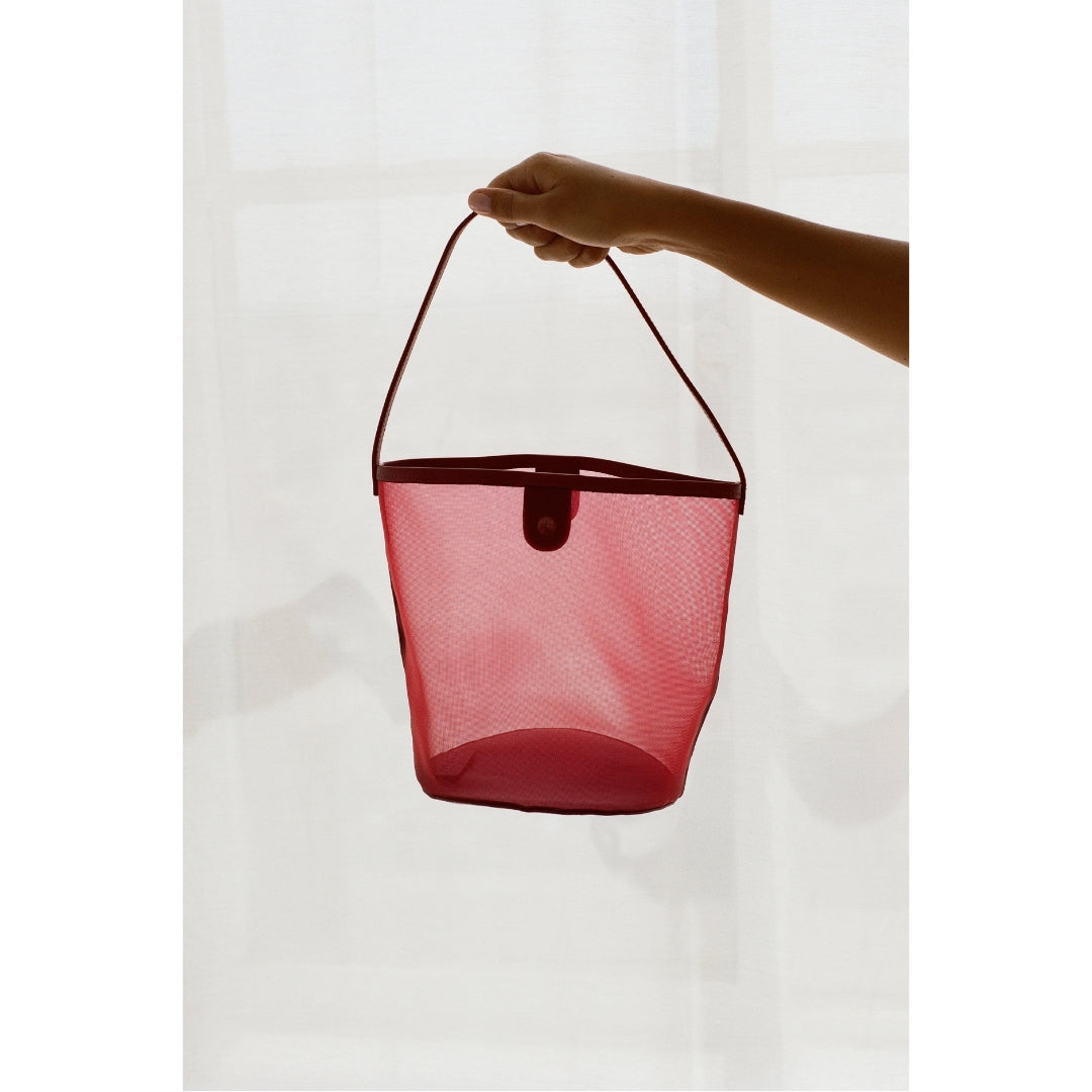 Vancouver mesh bucket bag Wine | Matisse Footwear