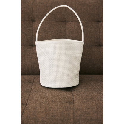 Vancouver woven bucket bag Ivory | Matisse Footwear