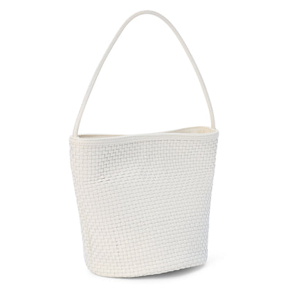 Vancouver woven bucket bag Ivory | Matisse Footwear