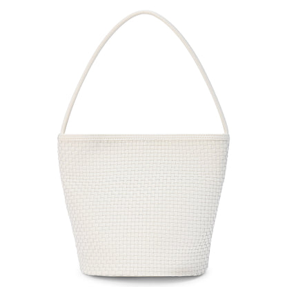 Vancouver woven bucket bag Ivory | Matisse Footwear