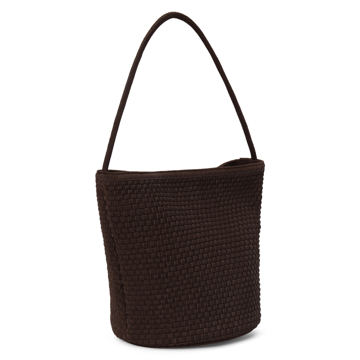Vancouver woven bucket bag Chocolate | Matisse Footwear