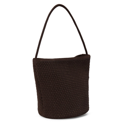 Vancouver woven bucket bag Chocolate | Matisse Footwear