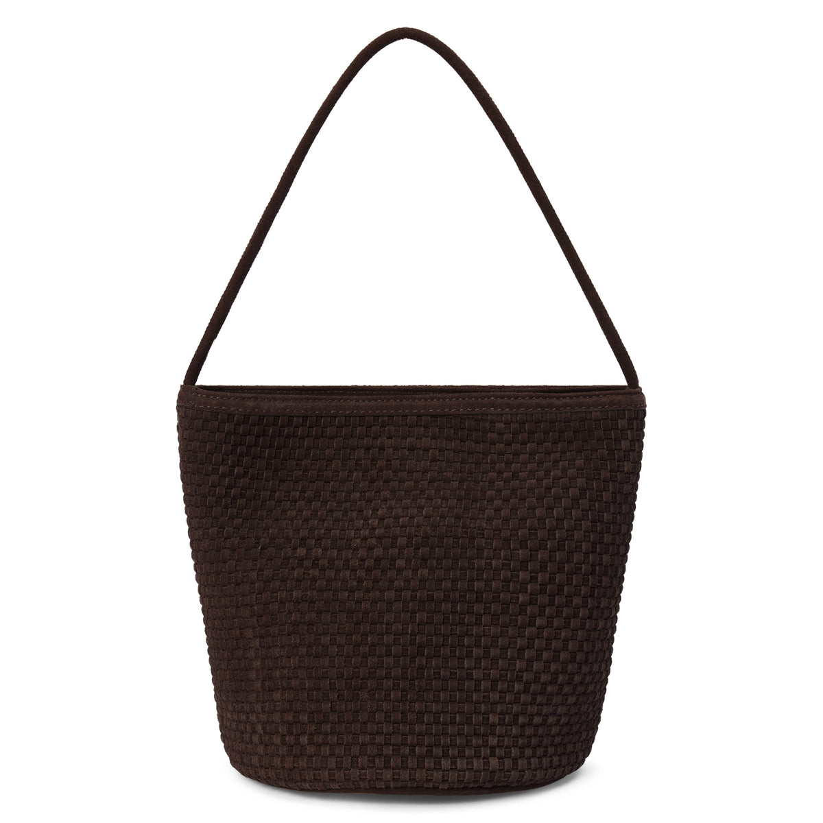 Vancouver woven bucket bag Chocolate | Matisse Footwear