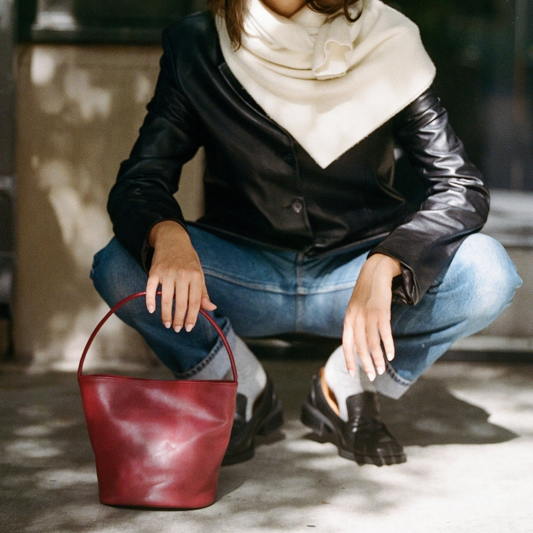 Vancouver bucket bag Wine | Matisse Footwear