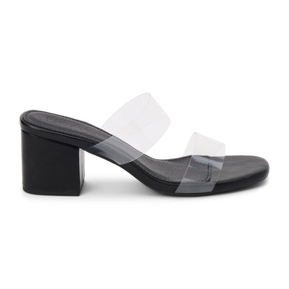 Aura heeled sandal Black | Matisse Footwear