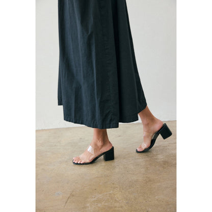 Aura heeled sandal Black | Matisse Footwear