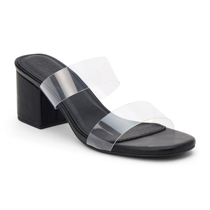 Aura heeled sandal Black | Matisse Footwear