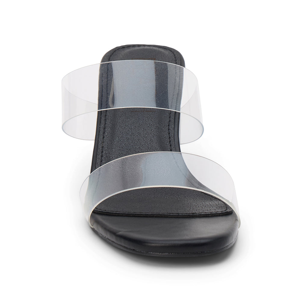 Aura heeled sandal Black | Matisse Footwear