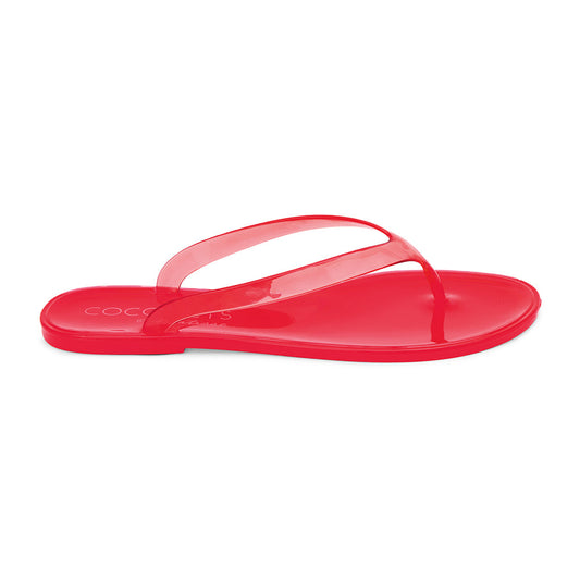 Olsen flip flop sandal Cherry Red | Matisse Footwear