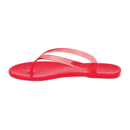 Olsen flip flop sandal Cherry Red | Matisse Footwear