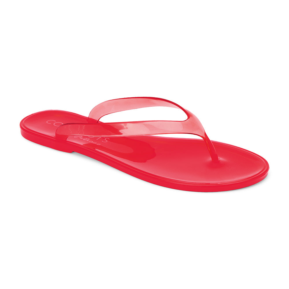 Olsen flip flop sandal Cherry Red | Matisse Footwear