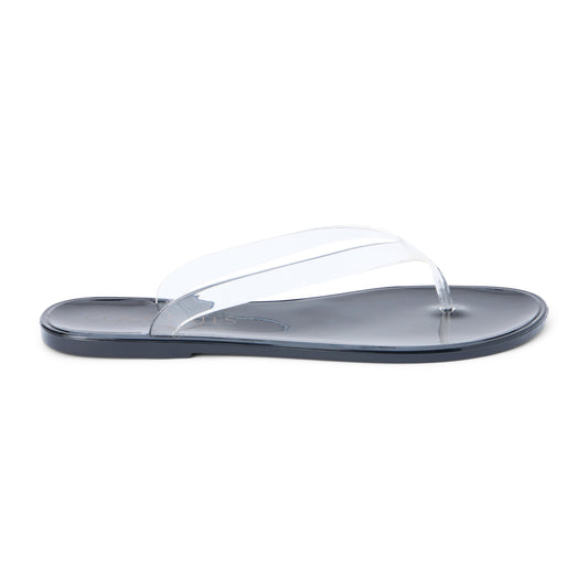 Olsen flip flop sandal Clear/Black | Matisse Footwear