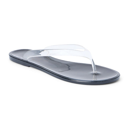 Olsen flip flop sandal Clear/Black | Matisse Footwear
