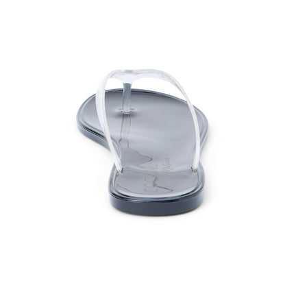 Olsen flip flop sandal Clear/Black | Matisse Footwear