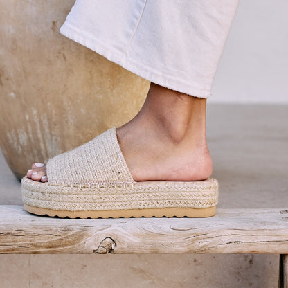 Del mar platform sandal Natural | Matisse Footwear
