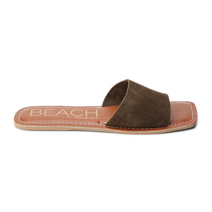 Bali slide sandal Dark Brown | Matisse Footwear