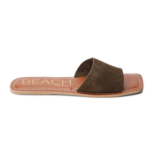 Bali slide sandal Dark Brown | Matisse Footwear
