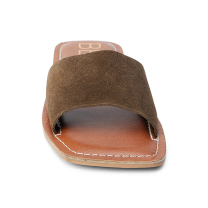 Bali slide sandal Dark Brown | Matisse Footwear