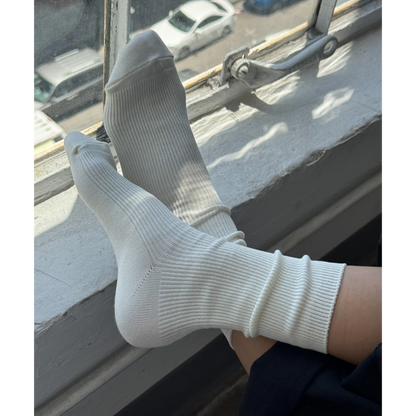 Le bon shoppe crisp step socks White | Matisse Footwear