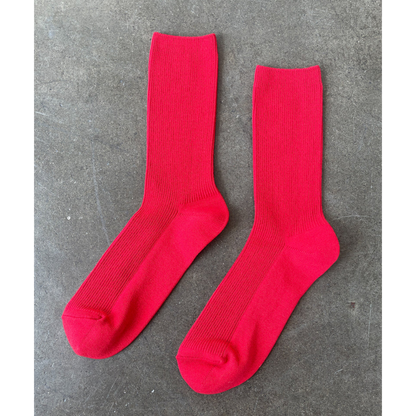 Le bon shoppe crisp step socks Red | Matisse Footwear