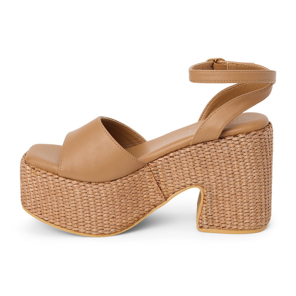 Arden platform sandal Cognac | Matisse Footwear