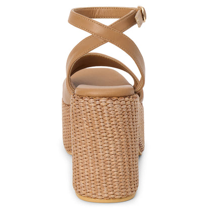 Arden platform sandal Cognac | Matisse Footwear