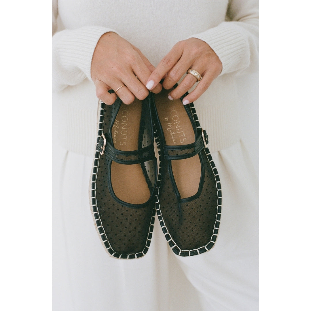 Meg mary jane flat Black Dot | Matisse Footwear