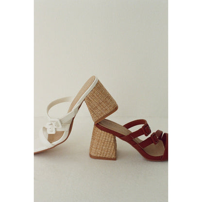 Luau heeled sandal Cognac | Matisse Footwear