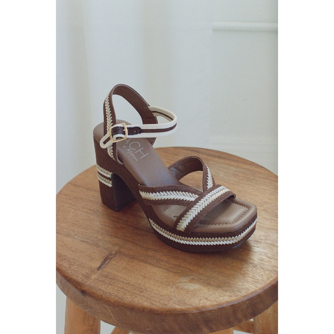 Adelaide platform heel Chocolate | Matisse Footwear